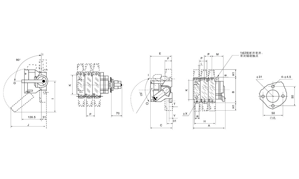 480 Volt 3 Phase 400 Amp Fused Disconnect Switch